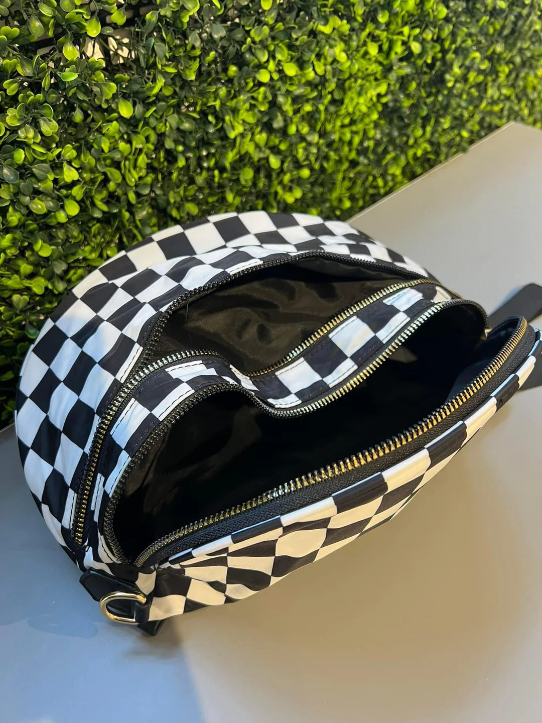 Checkered Bum Bag