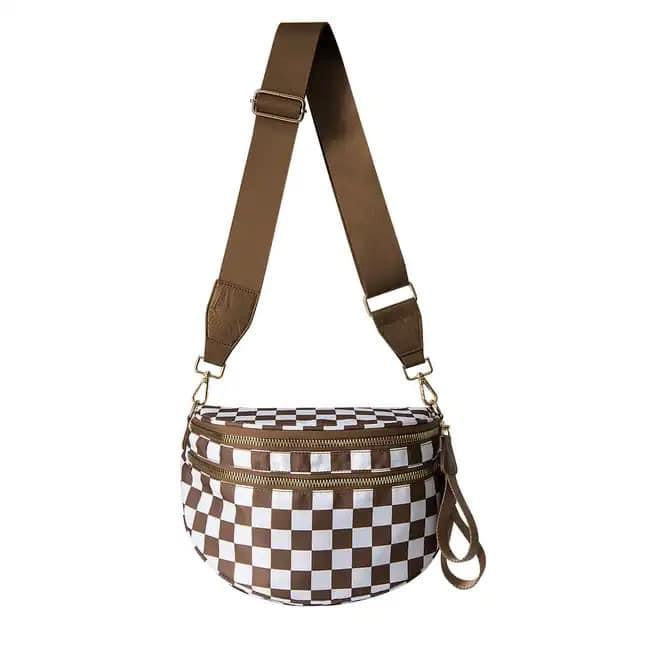 Checkered Bum Bag